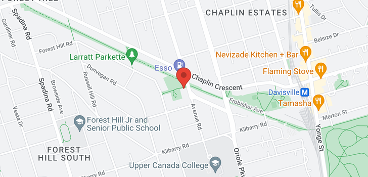 map of 778 AVENUE RD